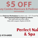 Perfect Nails & Spa - $5 OFF any combo manicure and pedicure (gel included)